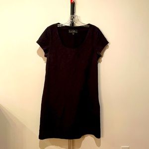 Nicole Miller Black textured dress